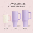 HydroJug Kids - 20 oz Insulated Kids Water Bottle with Flip Straw & Handle | Leak-Proof & Durable | Perfect for School, Sports, Lunch, Travel & Camp, Bows