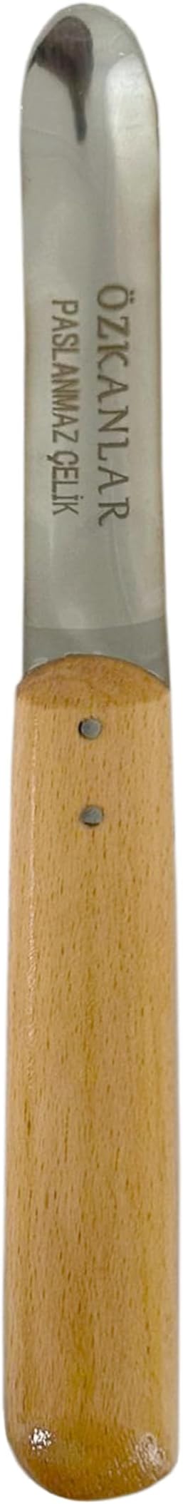 Vegetable Fruit Corer, Eggplant, Zucchini, Cucumber, Peppers, Apple Corer, Seed Remover Coring Tools, Natural