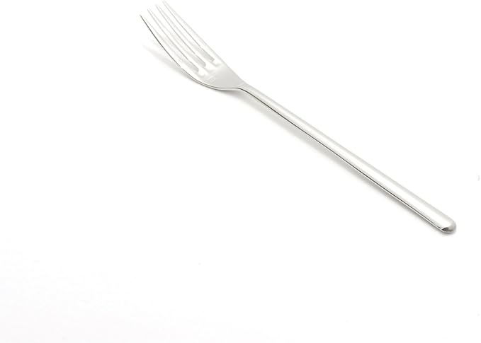 Fortessa Dragonfly 18/10 Stainless Steel Flatware Appetizer/Cake Fork, 6.7-Inch, Set of 12