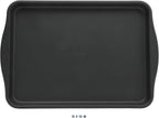 Oster Teston 15 x 10 Inch Nonstick Carbon Steel Cookie Baking Sheet - Matte Black