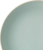 Gibson Home Rockaway Dinnerware, Teal Matte, Service for 4 (12pcs)
