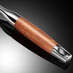 Meat Tenderizer Tool 304SS for Kitchen,Meat Mallet Meat Hammer Meat Beater for Tenderizing and Flattening Meat,Meat Pounder Tenderizer for Pounding Meats, Hanging Loop,Basic Handle (Rosewood)