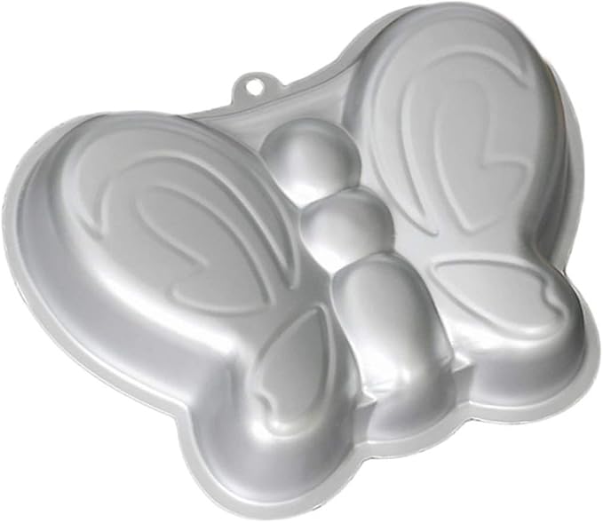 Butterfly Shaped Birthday Cake Pan Mould Aluminum 3D Animal DIY Cake Baking Pan for Birthday, Anniversary, Party, Christmas