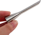 2pcs Cream Icing Piping Nozzle Tip Stainless Steel Pastry Cupcake Cake Decorating Tips Puff Nozzle Tip Pastry Tool