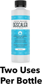 IMPRESA Coffee Machine Descaler (2 Uses Per Bottle) - Made in the USA - Universal Descaling Solution, Compatible with Nespresso, Delonghi and All Single Use Coffee and Espresso Machines