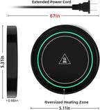 Coffee Mug Warmer with Automatic Gravity Switch,Electric Beverage Warmers for Office Home Desk Use, Smart Cup Warmer Thermostat Coaster Apply to Hot Coffee,Tea Espresso Milk Candle Wax On/Off