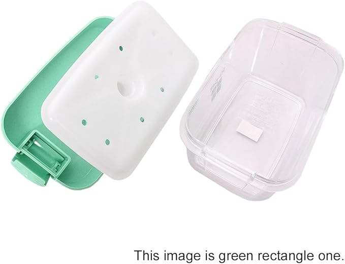 Instant Pickle Maker Vegetable Press Tsukemono Container Round Made in Japan BPA Free (Green 3.0L)