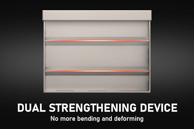 Utheer 17" x13" Nonstick Cast Iron Griddle for Gas Grill, Cooking Griddle Pan for Outdoor Gas Grill, Muti-Purpose Cooking Flat Top Plate for Weber, Nexgrill, Charbroil, Camp Chef, Kenmore