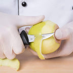 Mercer Culinary M22102 Millennia Black Handle, 2.5-Inch, Peeling/Tourne Knife