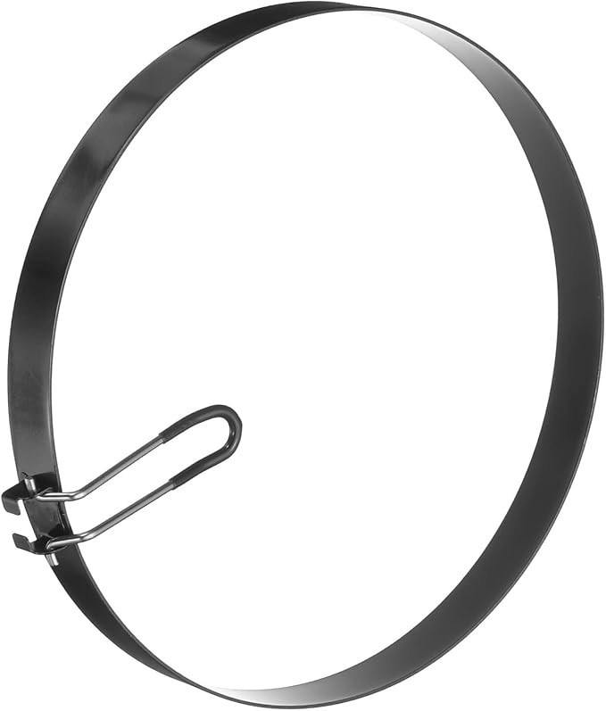 HARFINGTON 2Pcs Egg Rings 7.8" Stainless Steel Nonstick Round Pancake Shaper Cooking Mould for Griddle Frying Eggs Sandwich Omelets Breakfast