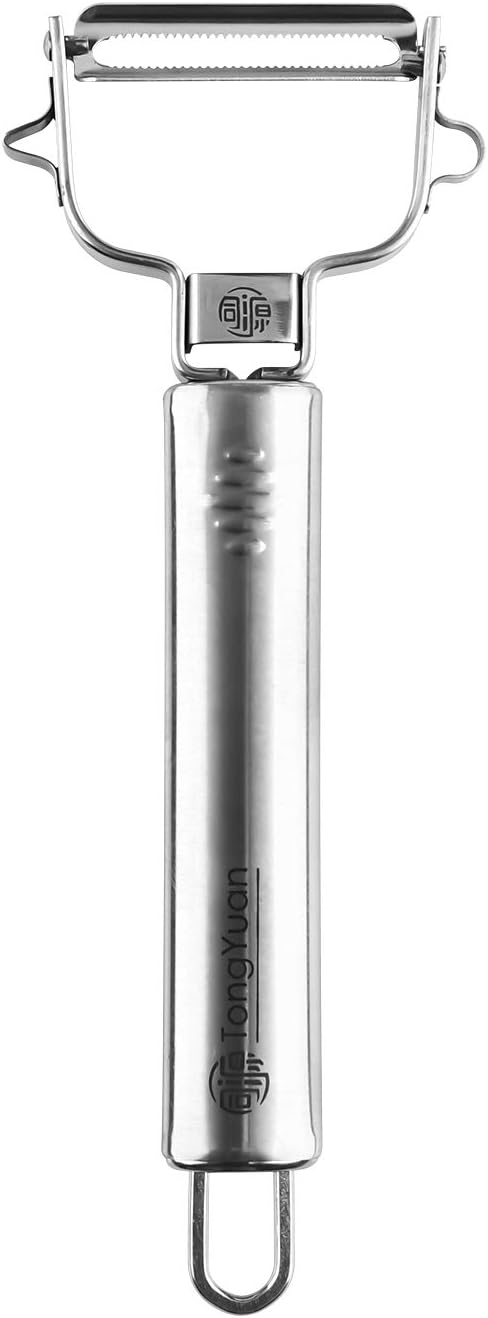 Fruits and Vegetables Peelers -Y Shape Swivel Potato Peeler-Stainless Steel Multifunctional Ultra Sharp Serrated Peeler-Great for Potatoes,Carrot,Apples,Tough-skinned Fruits and Vegetables