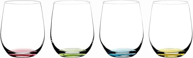 Riedel The O Wine Tumbler Happy, Set of 4