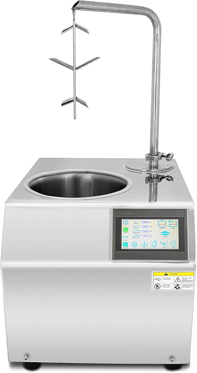 Chocolate Fountain Machine,Chocolate Termperating Machine Chocolate Melting Machine,Chocolate Processing,Chocolate Tempering Melting Vibrating,Chocolate Melting pot perfect for Chocolate Bar