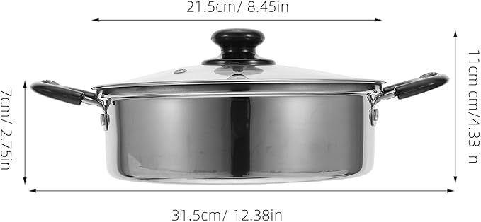 DECHOUS Egg Poacher Pan Nonstick 4 Eggs Stainless Steel Food Steamer Pot With Detachable Cups & Lid For Breakfast And Meal Prep