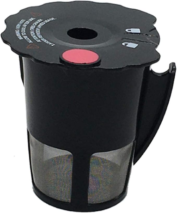 Replacement Cup Holder Needle Assembly and 1pcs 119367 Reusable Coffee Filter,6pcs Replacement Charcoal Water Filters,compatible with all Keurig 2.0 Models coffee machine (8)