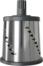Zyliss E900060 Julienne Drum Grater, Stainless Steel, Slice Fruit and Vegetables Julienne Style, for Use with Zyliss Rotary Cheese Grater, 5 Year Guarantee