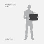 Epicurean Kitchen Series Cutting Board, 17.5-Inch × 13-Inch, Slate