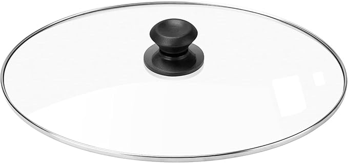 Slow Cooker 6 Quart Replacement Glass Lid -Oval Glass Cover.Fit for Hamilton Beach 6qt Slow Cooker 33665G