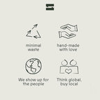 IWAS Upcycled Tall Clear Drinking Glasses | 350 ML | 12 OZ | Set of 6 | Sustainable Water and Cocktail Glasses For Home | Environmentally Friendly