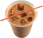 Restaurantware Restpresso 5 Inch Cocktail Stirrers 500 Disposable Coffee Stirring Rods - Premium Odorless Red Plastic Stirrers For Coffee For Hot And Cold Drinks For Bars Or Offices