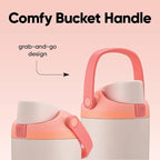 Owala FreeSip Sway - Stainless Steel - 30-oz. -Orng/Tn(Sparkling Sherbet)