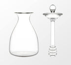 Mkono Honey Dispenser Glass Honey Pot Honey Jar with Dipper Sticks and Lid Cover Honey Containers Holder for Home Kitchen, 14 Ounces