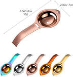 Egg Separators, Egg Yolk White Separator Filter, Egg Extractor, Kitchen Gadget, Silver