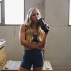 HydroJug Sport - Stainless Steel Tumbler with Straw, Vacuum Insulated, 20oz Leakproof Water Bottle, Ergonomic Design, Reusable, Dishwasher Safe, Rubber Base, Durable for Gym or Outdoors, Black