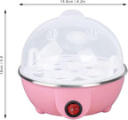Rapid Egg Cooker, Electric Egg Cooker with Auto Shut Off, Soft Boiled Eggs, Poacher, Omelet Maker, Anti Dry Burning Egg Poacher with Heating Plate for Hard Boiled Eggs ()
