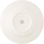 Spode Christmas Tree 9" Soup Plate (Set of 4) - Stoneware Soup Bowls with Festive Tree Design & Green Rim, Ideal for Serving Soup, Pasta, Salad - Microwave & Dishwasher Safe Holiday Dinnerware