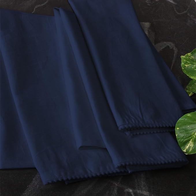 Kitchen Towels Dish Towels for Kitchen Tea Towels for Kitchen Bar Towels for Cloth Towels dishcloths - Solid 18"x28" Pack of 6 (Dark Navy, Pack of 6)