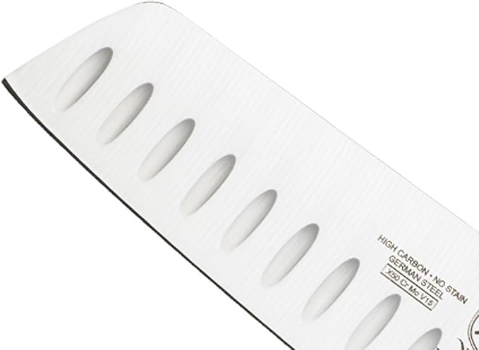 Mercer Culinary M21067 Genesis 7-Inch Granton Edge Nakiri Vegetable Knife