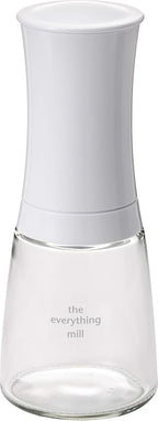 Kyocera Advanced Ceramics Pepper, Salt, Seed and Spice Mill with Adjustable Advanced Ceramic Grinder, The Everything Mill-Brilliant White