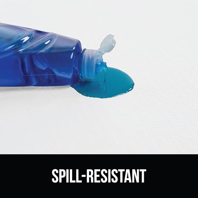 GORILLA GRIP DripGuard Drawer and Shelf Liner for Cabinet, 20x240 Inch, Slip Resistant Non Adhesive Protection for Kitchen, BPA Free Smooth Surface Plastic Liners for Cabinets, Bathroom Drawers, White