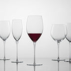 Zwiesel Glas Handmade Highness Crystal Glass, 21 Ounce Bordeaux (Set of 2), Clear