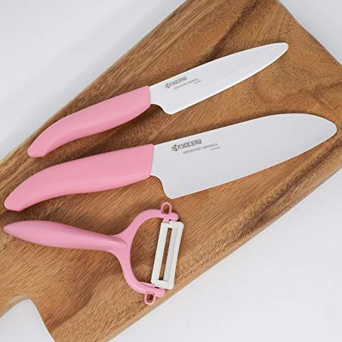 Kyocera Advanced Ceramic Horizontal Y Peeler, Pink