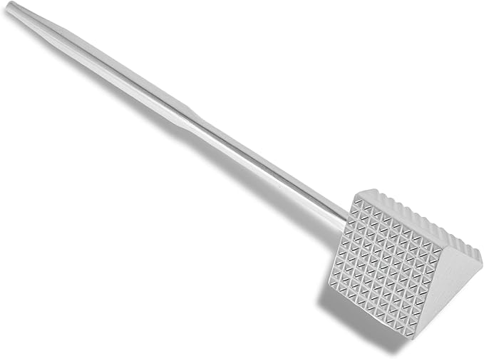 VOCOSTE Meat Tenderizer Mallet, Aluminum Alloy Kitchen Three-sided Meat Pounder Flattened, Meat Mallet Hammer, Steak Chicken Beef Tenderizer Tool