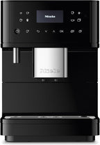 Miele CM 6160 MilkPerfection Automatic Wifi Coffee Maker & Espresso Machine Combo, Obsidian Black - Grinder, Milk Frother