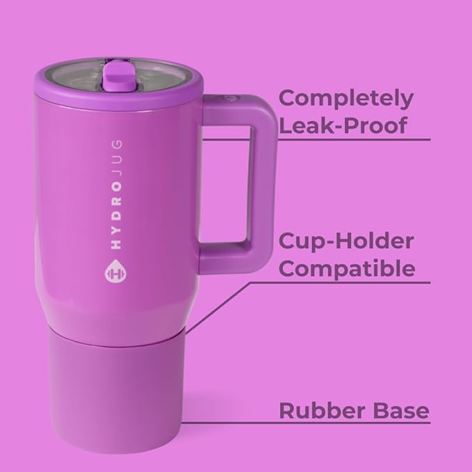 HydroJug Kids - 20 oz Insulated Kids Water Bottle with Flip Straw & Handle | Leak-Proof & Durable | Perfect for School, Sports, Lunch, Travel & Camp, Pulse