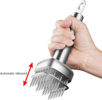 Meat Tenderizer Tool - Stainless Steel Meat Tenderizer Needle for Steak Beef Pork Chicken BBQ