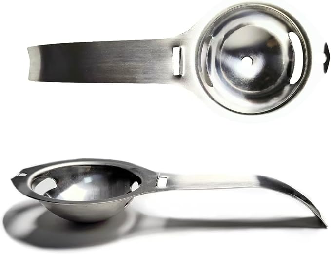 Egg separators, egg white and yolk separator, stainless steel, health and safety, separator, kitchen gadgets,egg separator for raw eggs