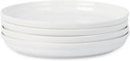 Stone Lain Virtuo 4-Piece Dinner Plate Set Porcelain, White
