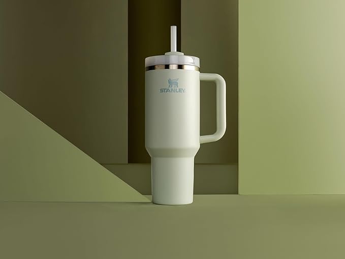 STANLEY Quencher H2.0 Tumbler with Handle and Straw 40 oz | Flowstate 3-Position Lid | Cup Holder Compatible for Travel | Insulated Stainless Steel Cup | BPA-Free | Mist