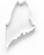 Maine Shaped Baking Dish, Serving Platter or Decorative Tray Charming Porcelain Bakeware Oven Microwave and Dishwasher Safe