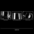 KROSNO Water Juice Drinking Glasses, Set of 6, 12.9 oz, Avant-Garde Collection, Crystal Glass, Lightweight Everyday Drinking Glasses, Multi-Purpose, Dishwasher Safe, Made in Europe