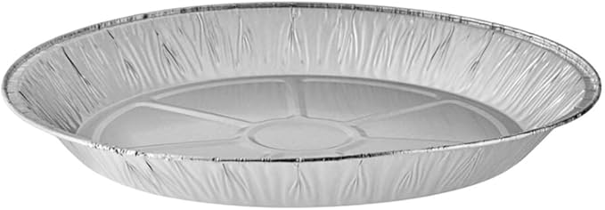 1000-Pack 11 3/4" Foil Pie Pans - Extra Deep 1 3/8" Disposable Aluminum Pie & Tart Pans with Full Curl Rim - For Bulk Baking, Portion Prep, To-Go Meals, Market Stands & Foodservice Lines