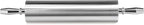 New Star Foodservice 37500 Extra Heavy Duty Restaurant Aluminum Rolling Pin, 13", Silver