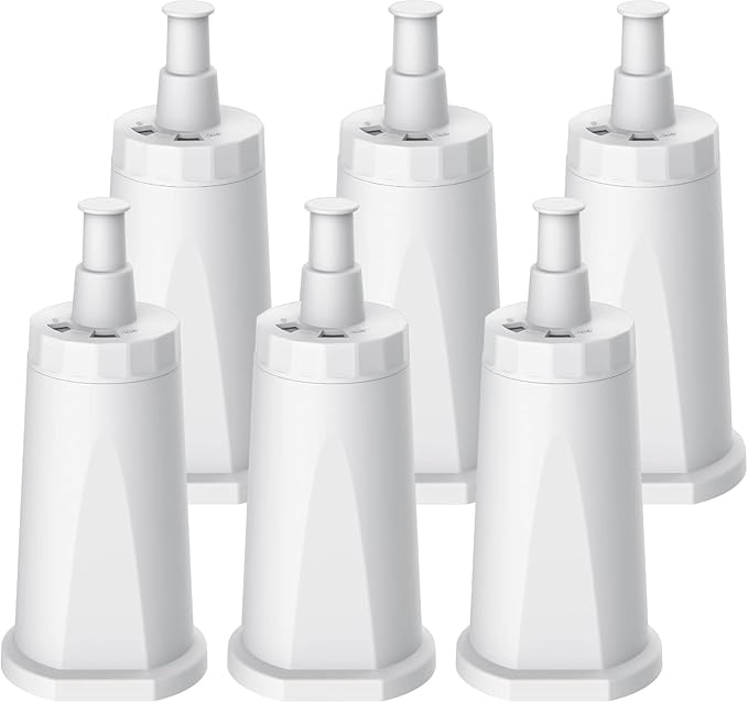 Waterdrop Coffee Filter, Replacement for Breville® Water Filter, Breville® Express Espresso Machine Water Filter, Breville® Barista Touch, Oracle® Touch BES990, TÜV SÜD Certified, 6 Packs