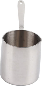 Butter Warmer Pot Quick Heat Conduction Three Layer Stainless Steel Butter Warmer with Accurate Scale Holes (700ML)