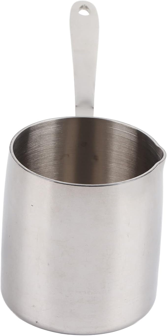 Butter Warmer Pot Quick Heat Conduction Three Layer Stainless Steel Butter Warmer with Accurate Scale Holes (700ML)